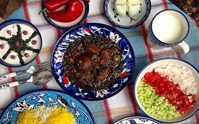 بهترین طرز تهیه خورشت قرمه سبزی+خورشت فسنجان گام به گام